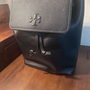Tory Burch Black Leather  Bag